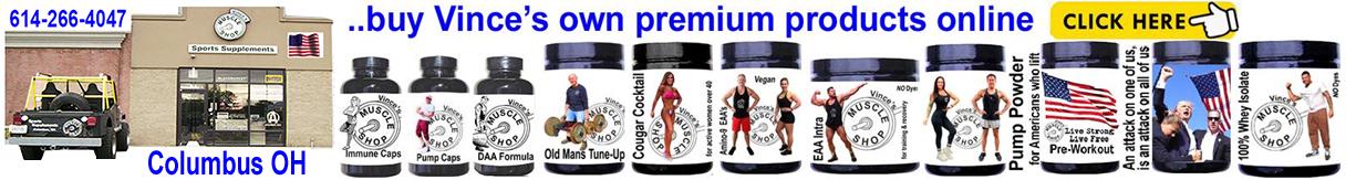 Vince's Old Mans Tun-Up and other supplements